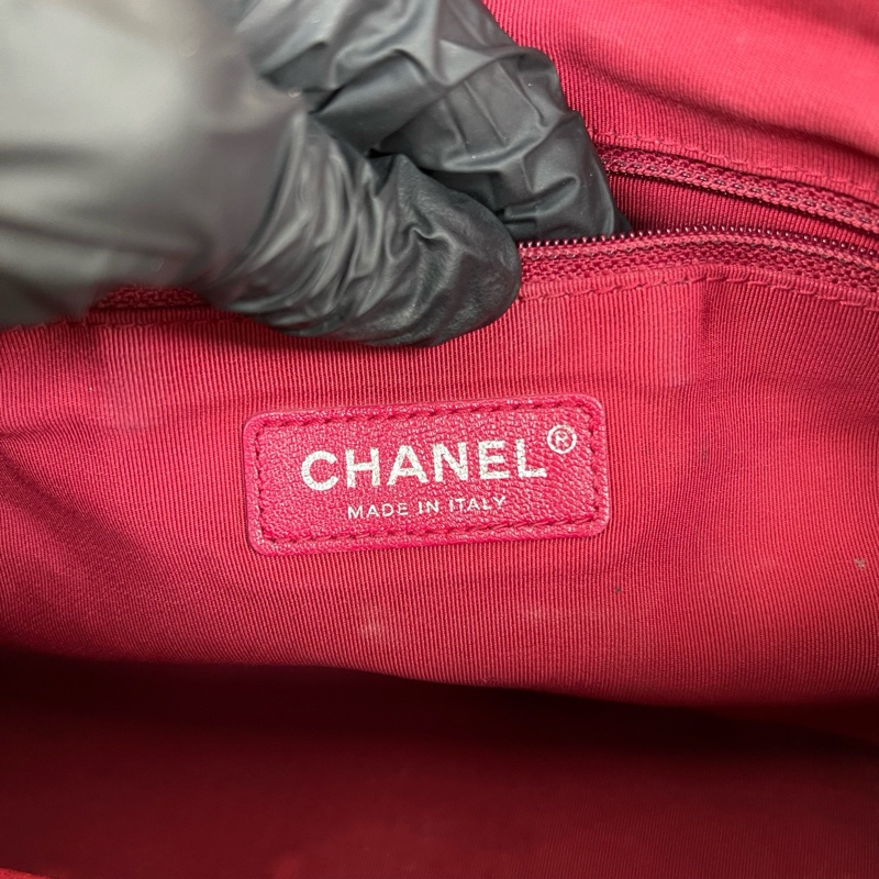 🔥Chanel 香奈兒 流浪包 中號 黑白熊貓 25開 成色很新-6