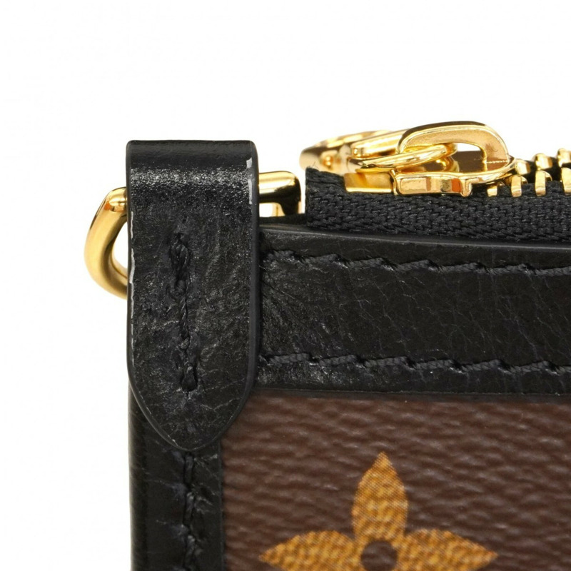 路易威登 Monogram Shearling Neverfull Inside Out BB 手提包 M26315 棕白色兩用包，女士款-5