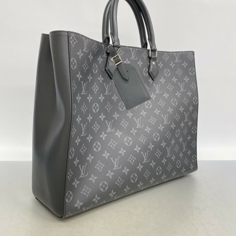 路易威登 Monogram Eclipse Grand Sac 手提包 M44733 黑色 男士-1