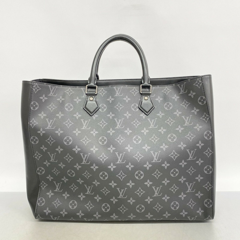 路易威登 Monogram Eclipse Grand Sac 手提包 M44733 黑色 男士-7