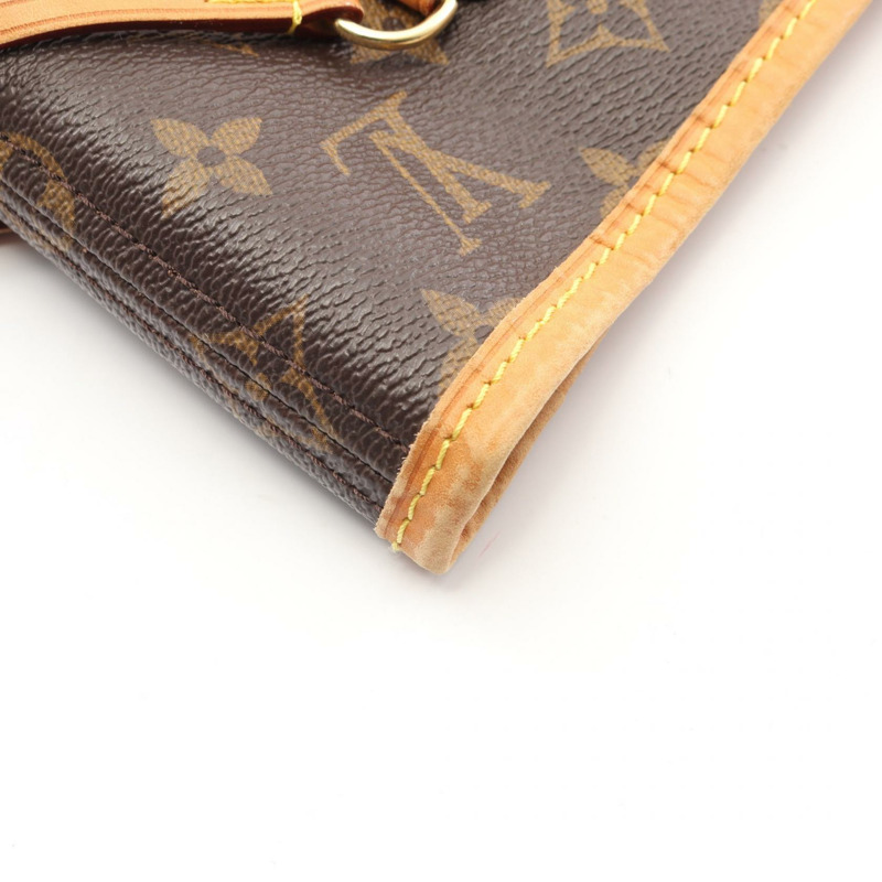 路易威登 Neverfull MM 手提包 M40156 Monogram 皮革棕色二手女士-7
