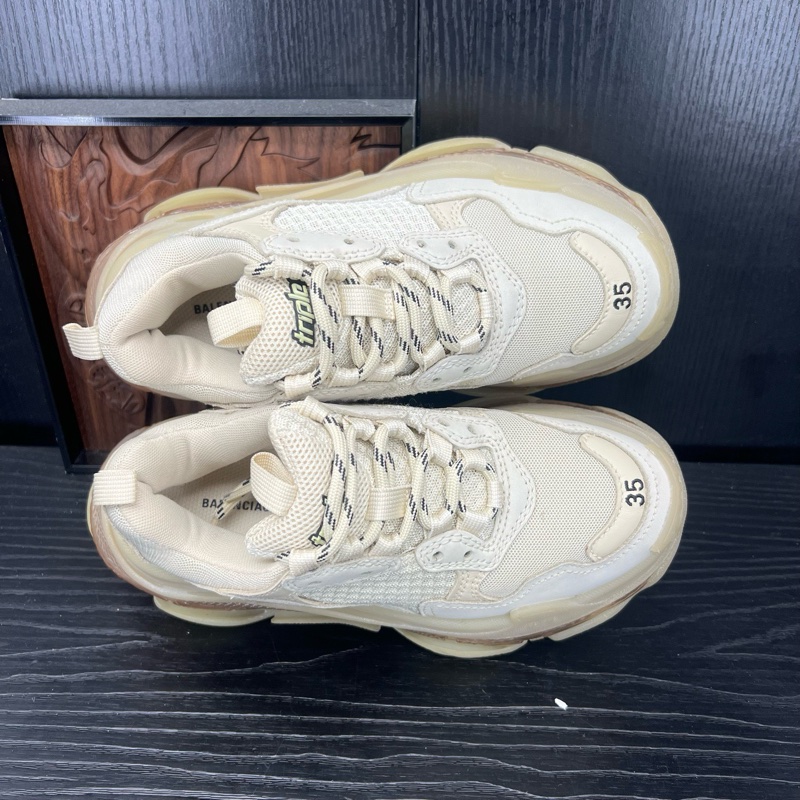 Balenciaga巴黎世家triples 米色 碼數 35碼-4