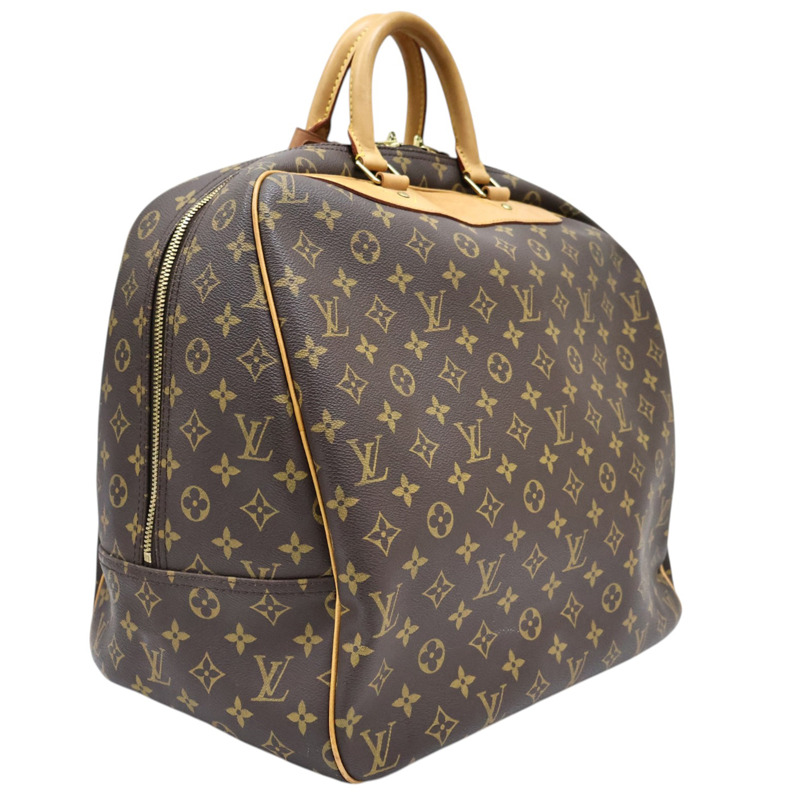 棕色 原花 帆布 Evasion 旅行包【LOUIS VUITTON LV 路易威登】 M41443-1