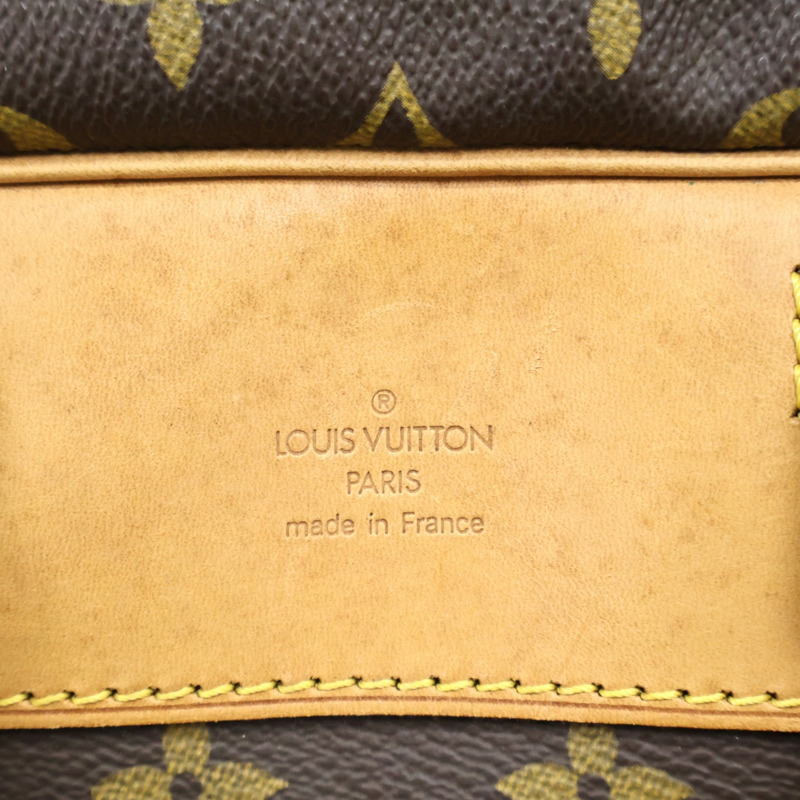 棕色 原花 帆布 Evasion 旅行包【LOUIS VUITTON LV 路易威登】 M41443-6
