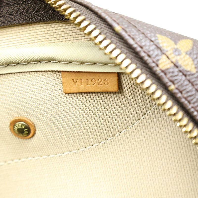 棕色 原花 帆布 Evasion 旅行包【LOUIS VUITTON LV 路易威登】 M41443-7
