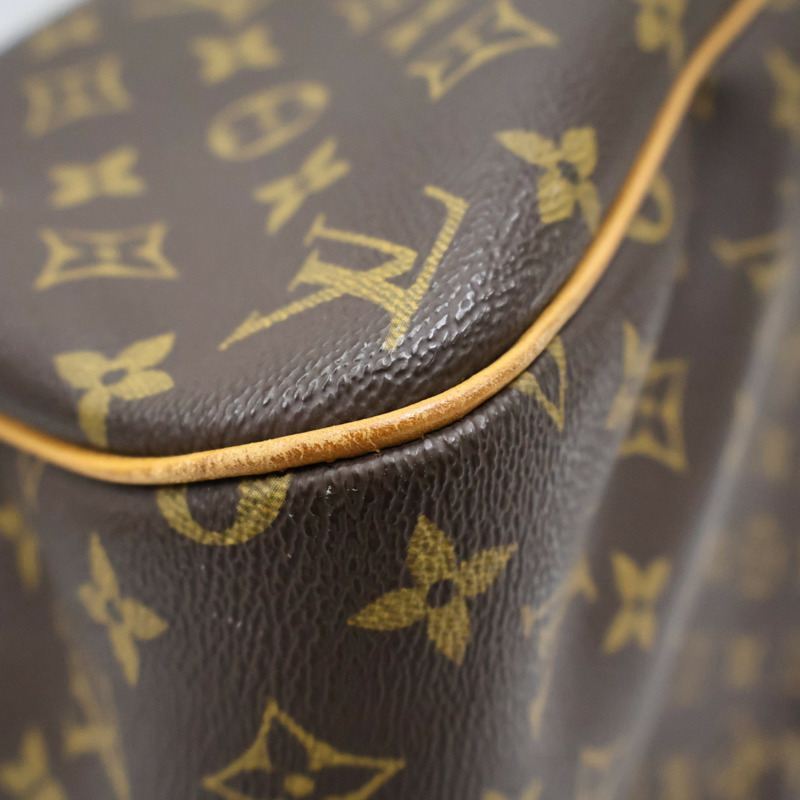 棕色 原花 帆布 Evasion 旅行包【LOUIS VUITTON LV 路易威登】 M41443-9