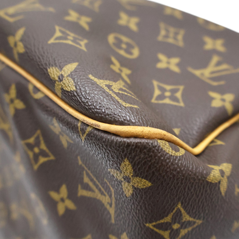 棕色 原花 帆布 Evasion 旅行包【LOUIS VUITTON LV 路易威登】 M41443-10