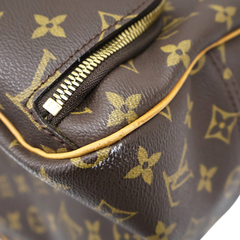 棕色 原花 帆布 Evasion 旅行包【LOUIS VUITTON LV 路易威登】 M41443-12