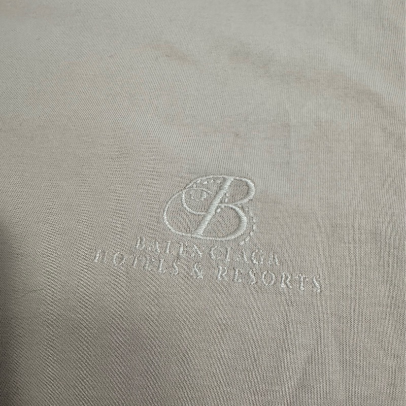 Balenciaga 巴黎世家 洛杉磯休閒 刺繡限量款短袖 T-Shirt-6