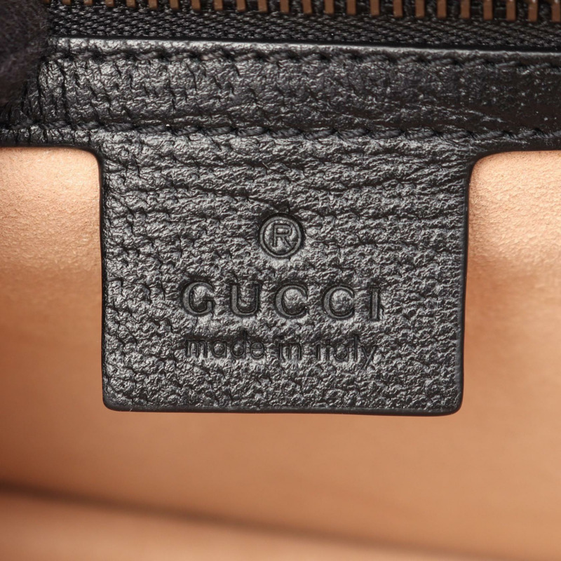 GUCCI Ophidia 手提單肩斜背包 651055 黑色皮革 二手-3