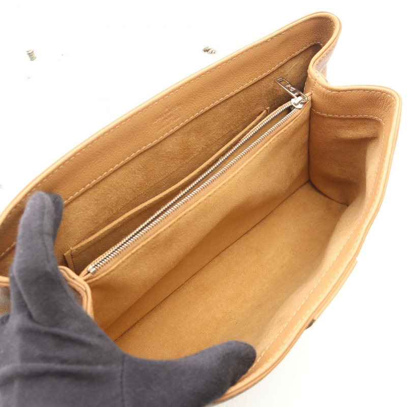 路易威登 Very One Handle 單肩手提包 M42904 小牛皮 米棕色 二手-2