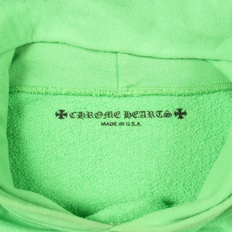 CHROME HEARTS MATTY BOY SEX RECORDS 連帽衫 純棉 綠色 多色 #L 二手 男款-2