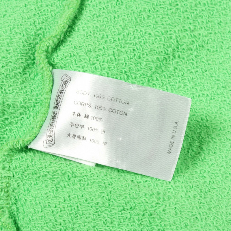 CHROME HEARTS MATTY BOY SEX RECORDS 連帽衫 純棉 綠色 多色 #L 二手 男款-8