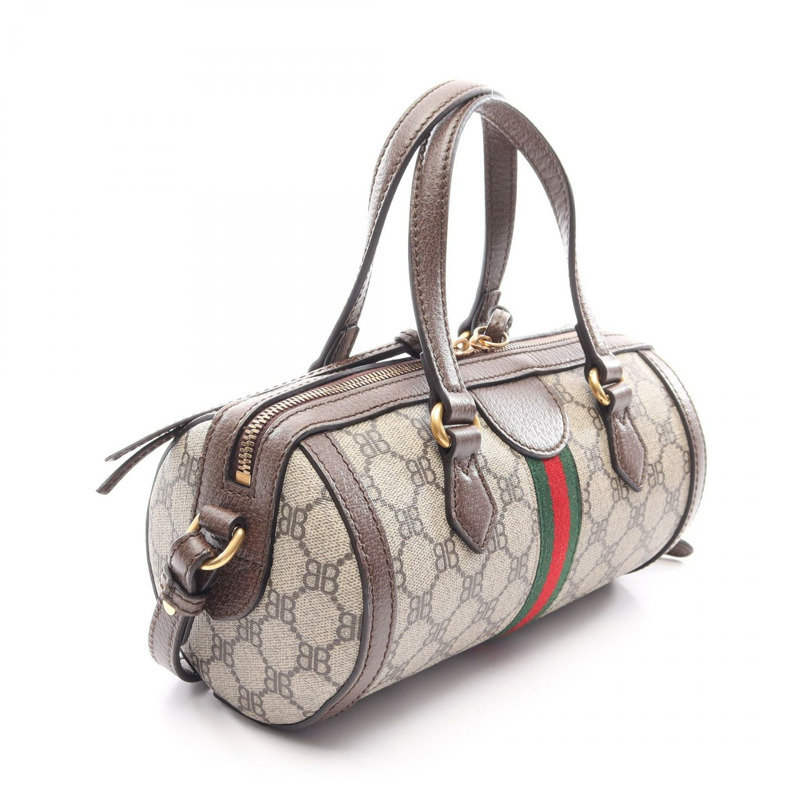 GUCCI BALENCIAGA The Hacker Project Barrel 斜背包 680123 帆布-1