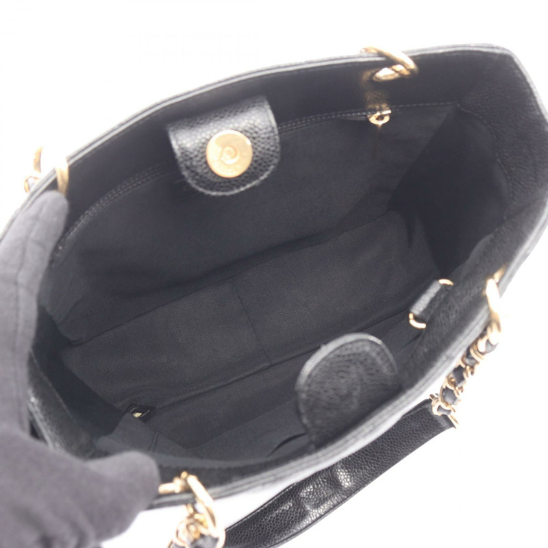 香奈兒 (CHANEL) Matelasse PST 手提鏈條單背包 A50994 小牛皮 黑色 二手 金色五金-2