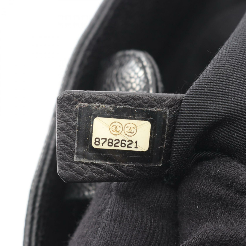 香奈兒 (CHANEL) Matelasse PST 手提鏈條單背包 A50994 小牛皮 黑色 二手 金色五金-4