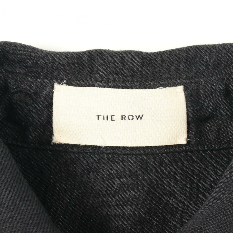 THE ROW 超大長袖黑色布料洋裝 #0 二手女款-2