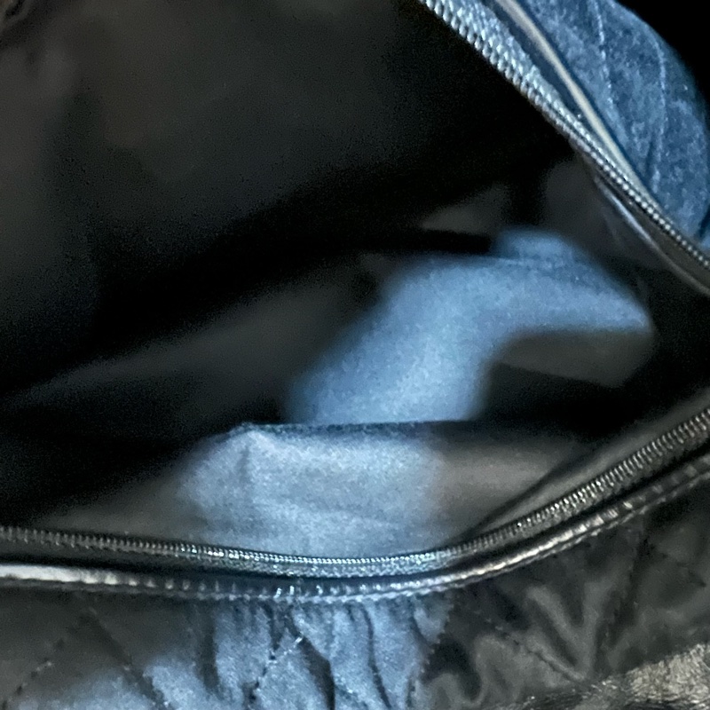 ෆ Chanel 22bag 黑金垃圾袋 小號-14