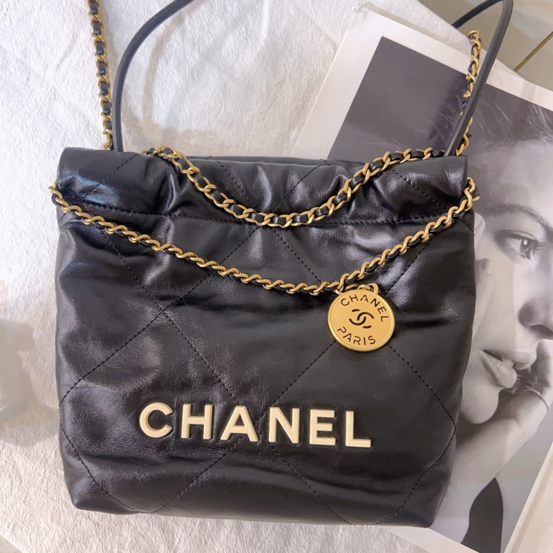 ෆ Chanel 22bag mini新款可拆背帶✨🈶購證-3