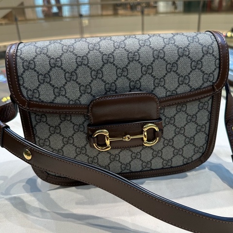Gucci 古馳老花1955包中號 無附件