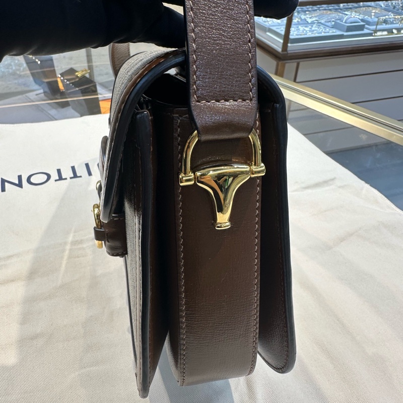 Gucci 古馳老花1955包中號 無附件-2