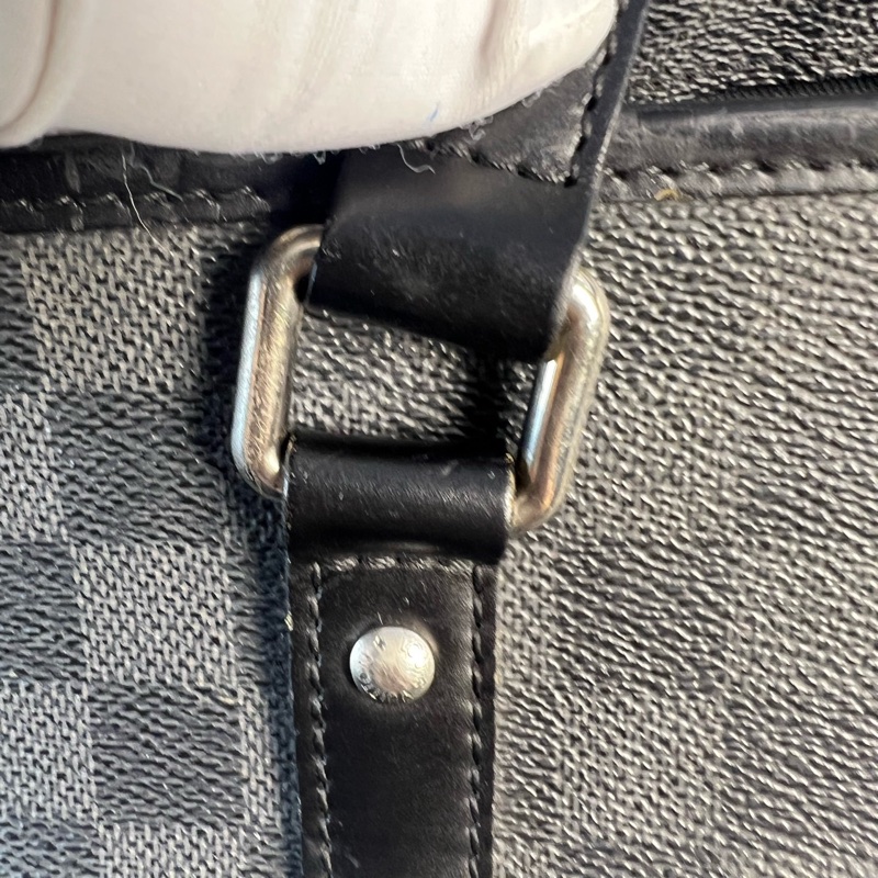 特惠價  Louis Vuitton 路易威登 黑色棋盤格男士公文包 尺寸 37x36x10-10