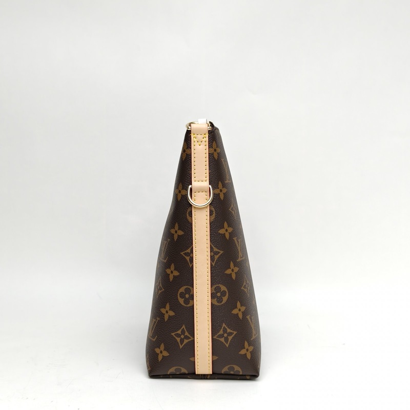 LOUIS VUITTON MULTIPASS手袋老花PVC金扣晶片肩背包-3