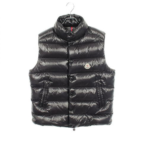 MONCLER TIBB 羽絨背心 1A00096 尼龍黑 #3 二手男款