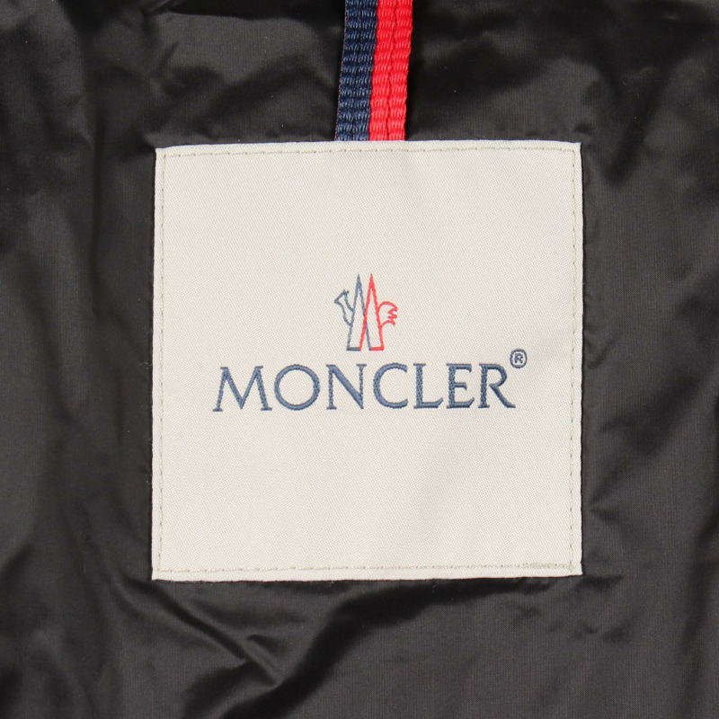 MONCLER HIRMA 連帽羽絨外套 1C00025 尼龍 黑色 #1 二手 女款-2