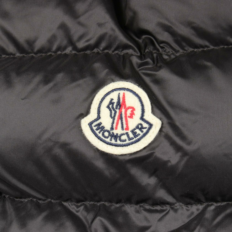 MONCLER HIRMA 連帽羽絨外套 1C00025 尼龍 黑色 #1 二手 女款-5