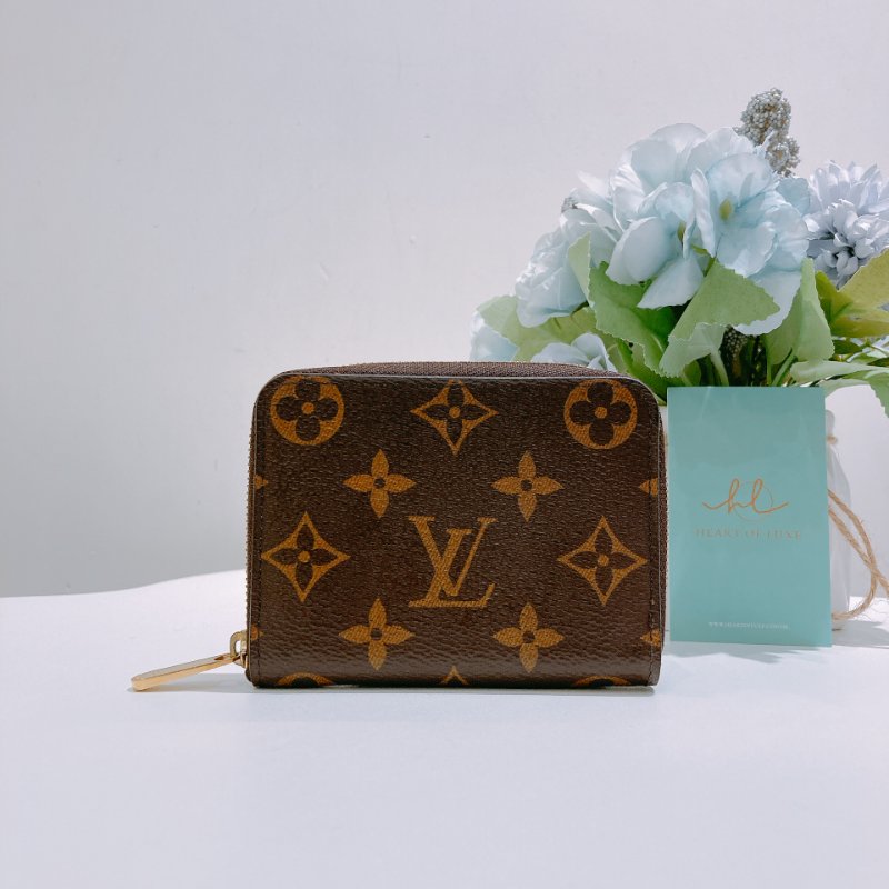 TW4850 Louis Vuitton 路易威登經典花紋拉鍊零錢包 Zippy Coin Case Monogram Canvas-0