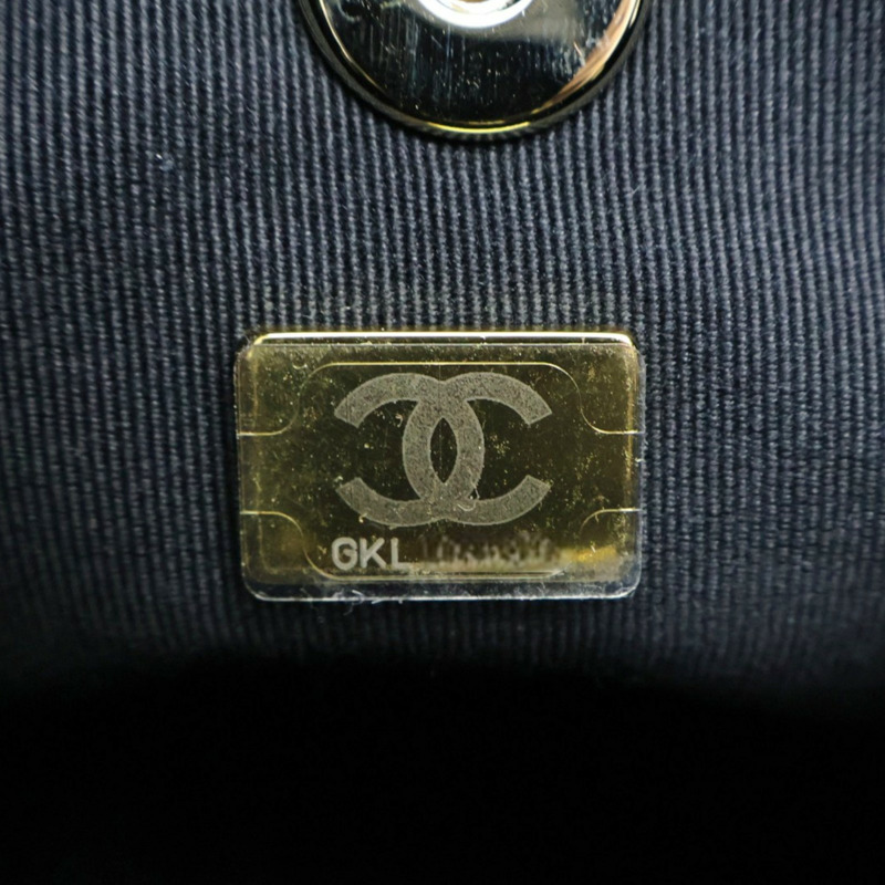 黑色 菱格紋牛皮 Duma Drawstring 後背包【CHANEL 香奈兒】 AS3618-4