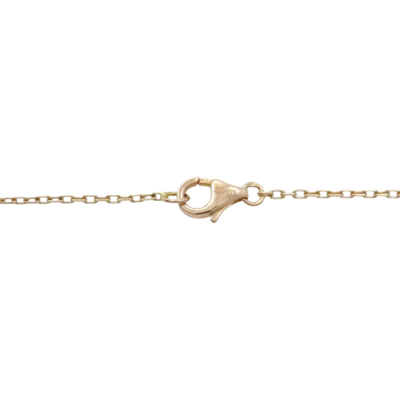 18K玫瑰金 鑽石 Double C de Cartier 項鍊【Cartier 卡地亞】 B7219300-7