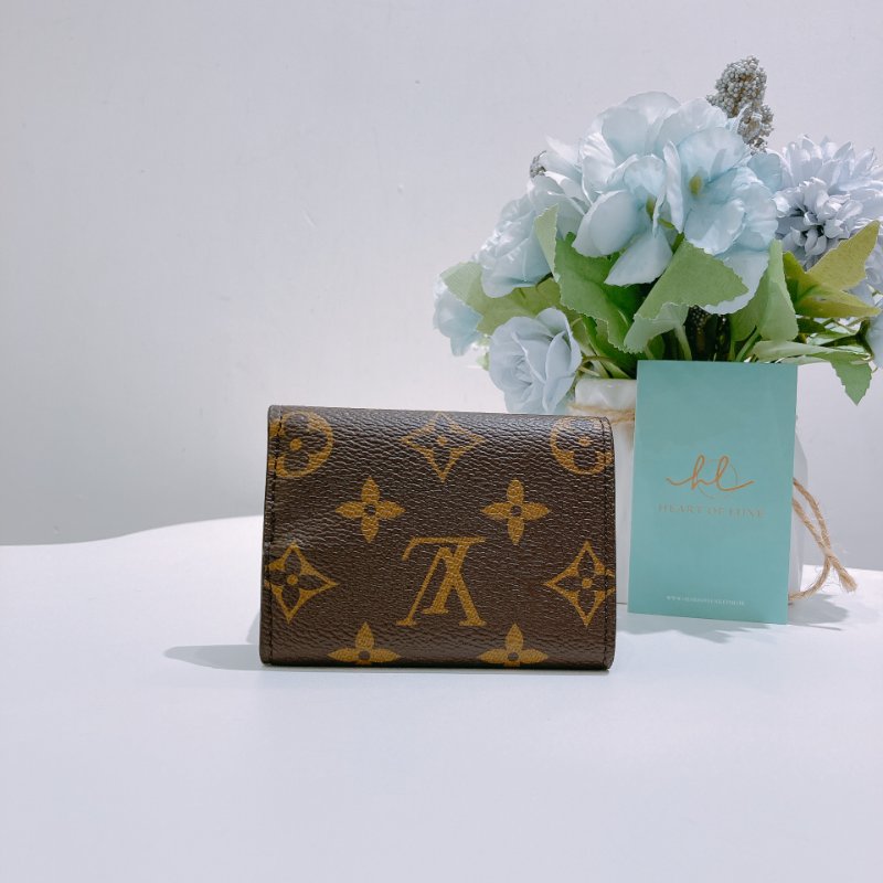 TW4851 Louis Vuitton 路易威登迷你三摺拍褸銀包 Micro Wallet Monogram Canvas-1