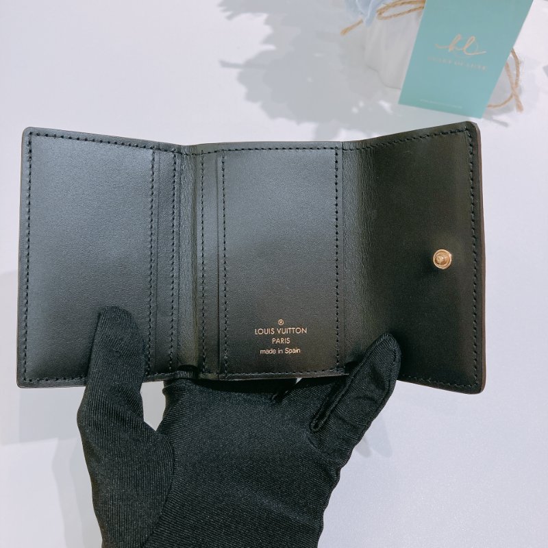 TW4851 Louis Vuitton 路易威登迷你三摺拍褸銀包 Micro Wallet Monogram Canvas-12