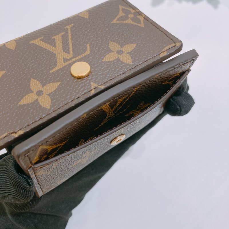TW4851 Louis Vuitton 路易威登迷你三摺拍褸銀包 Micro Wallet Monogram Canvas-20