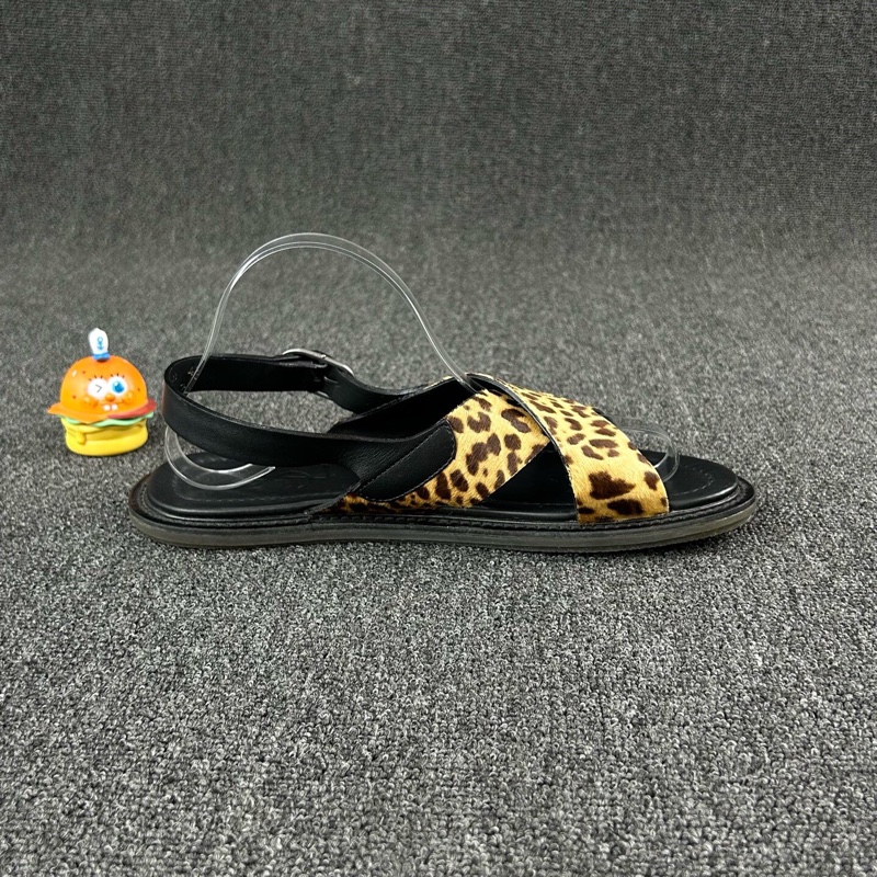 YSL聖羅蘭 豹紋涼鞋 尺碼：43 碼 🧡-3