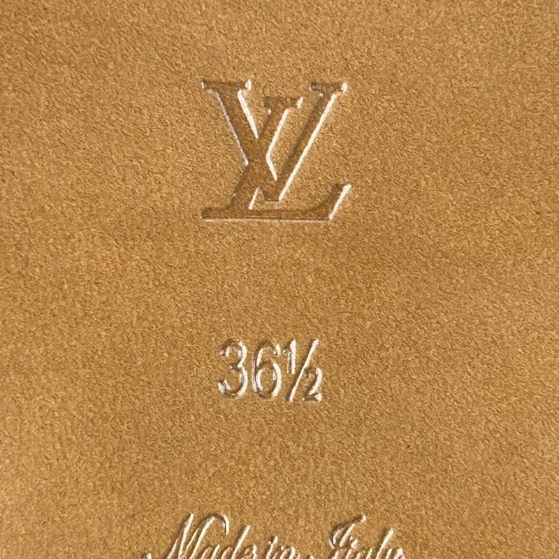 僅試穿Louis Vuitton路易威登藍色老花涼拖 尺碼:36.5 🧡-5