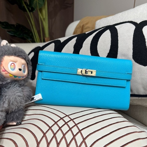 Hermes Kelly Wallet STAMP T