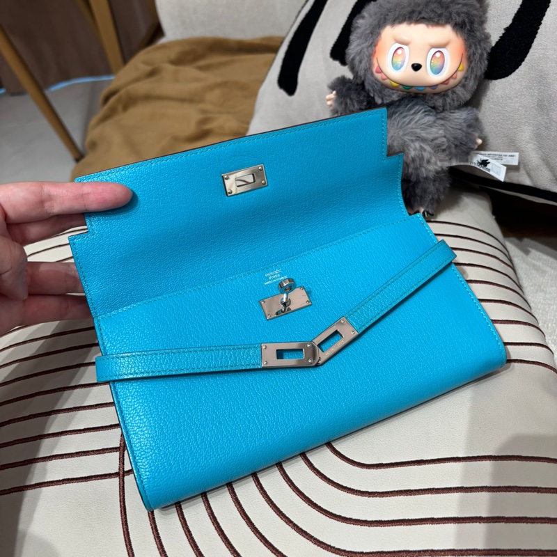 Hermes Kelly Wallet STAMP T-5