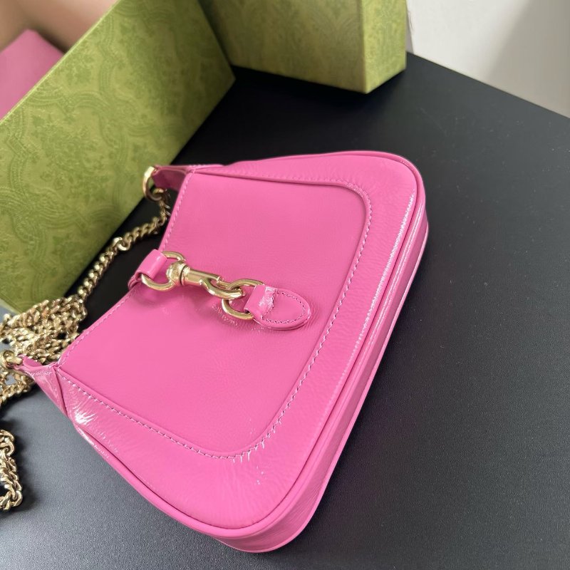Gucci Jackie Notte鏈條包 19.5*18*13.5cm 99新配件塵袋盒子-6