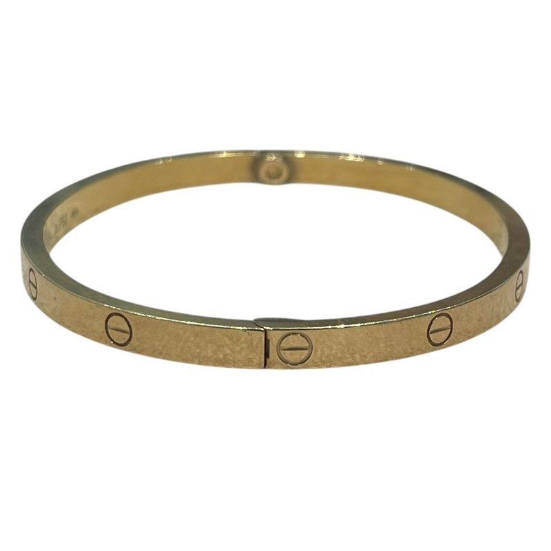 CARTIER 卡地亞 LOVE 手鐲 K18YG  SIZE:16-4