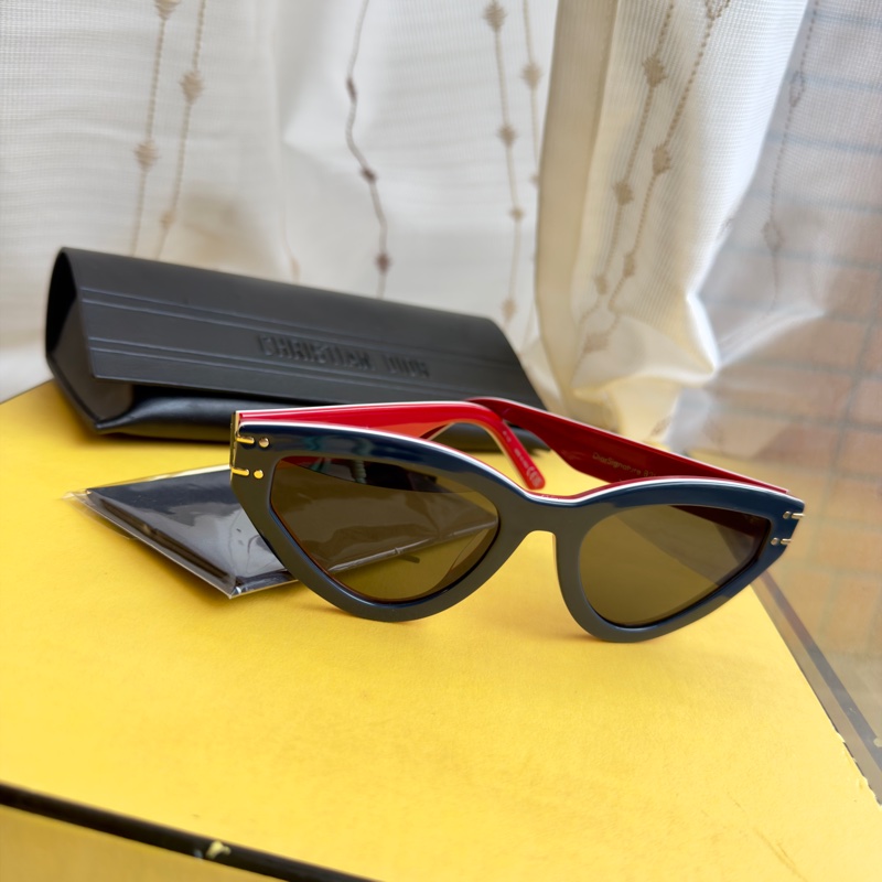 Dior Signature B2U膠框貓眼墨鏡-1