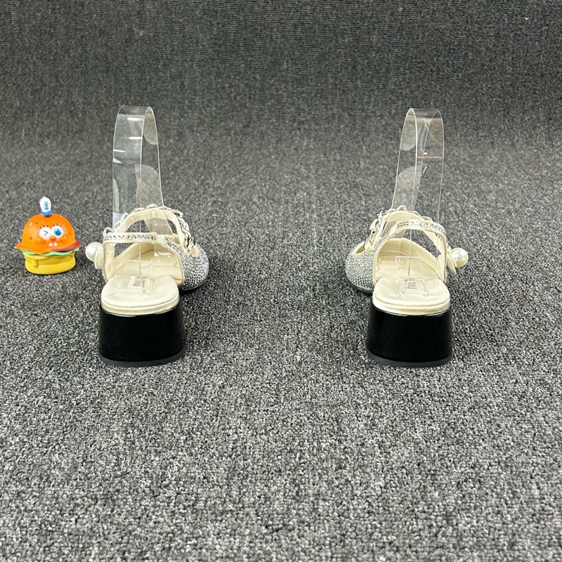 Miu Miu繆繆水鑽鏈條涼鞋 尺碼:35 🧡-4