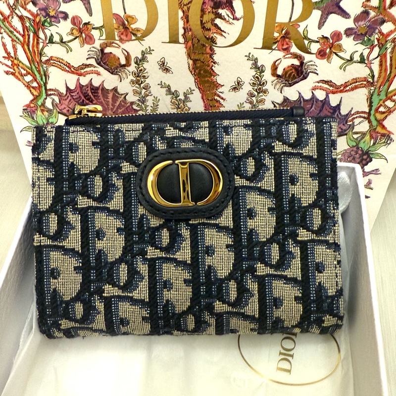 Dior 30 Montaigne Dahlia 短夾-1