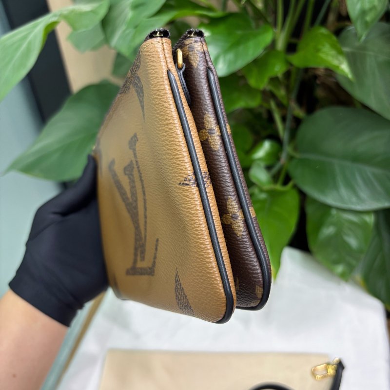 路易威登/Louis Vuitton 老花Double Zip雙麵斜背包-2
