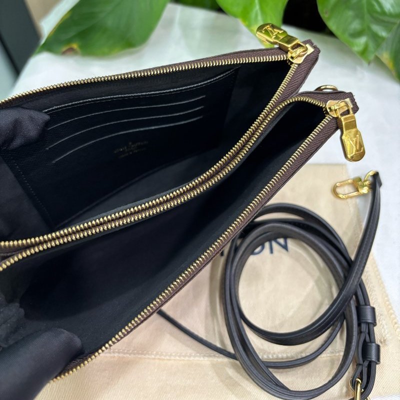 路易威登/Louis Vuitton 老花Double Zip雙麵斜背包-8