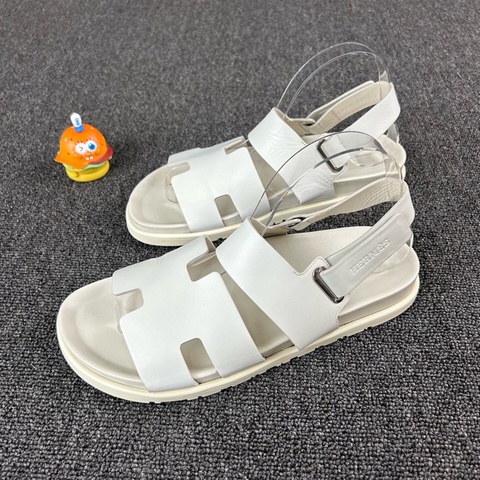 Hermes爱马仕白色二舅拖鞋 尺码：42 🧡