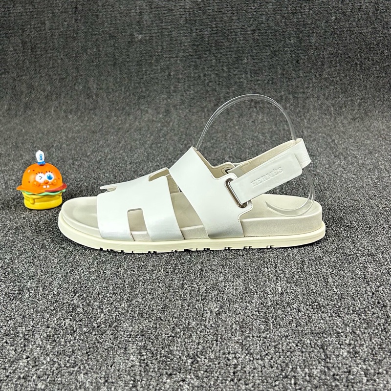Hermes爱马仕白色二舅拖鞋 尺码:42 🧡-2