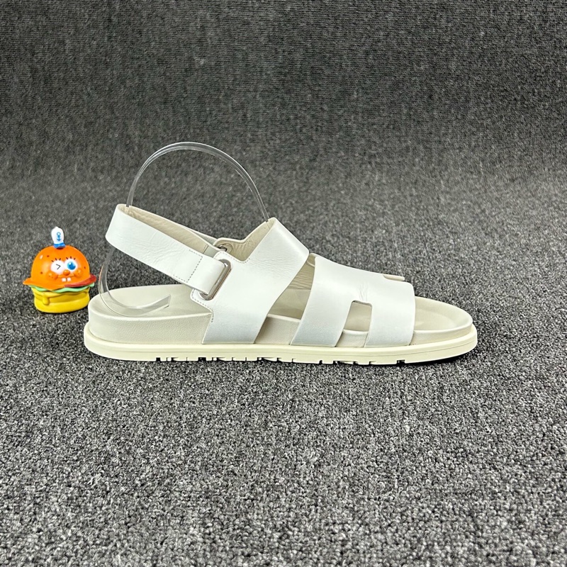 Hermes爱马仕白色二舅拖鞋 尺码:42 🧡-3
